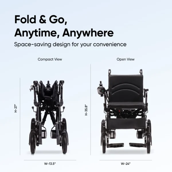 03-LW_1 Frido Foldable Electric Wheelchair