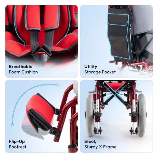 Frido Cerebral Palsy Pediatric Wheelchair