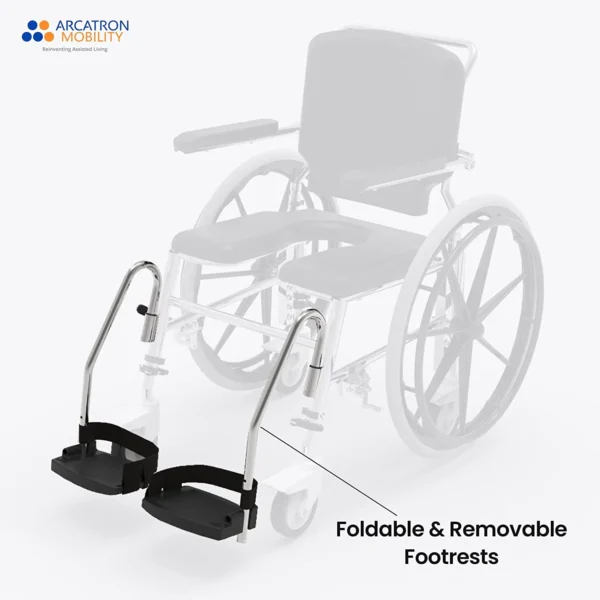 Prime SSS100 | Self Propelled Shower Commode Wheelchair