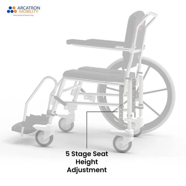 Prime SSS100 | Self Propelled Shower Commode Wheelchair