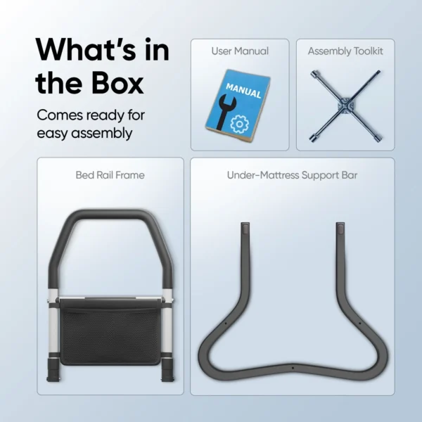 BR_08 Frido Portable Bed Rail