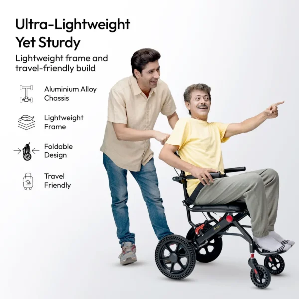 Frido Foldable Travel  Wheelchair