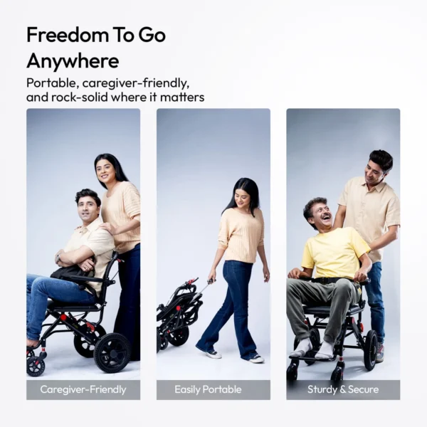 Frido Foldable Travel  Wheelchair