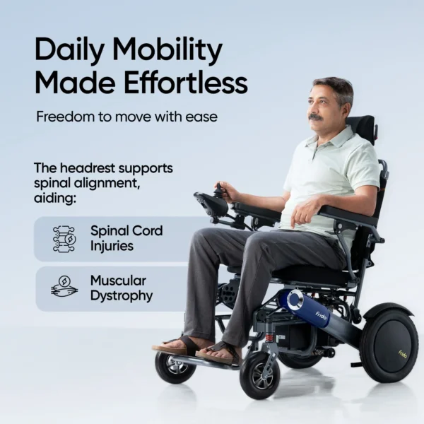 PPEWC_01 Frido Prime Plus Electric Wheelchair