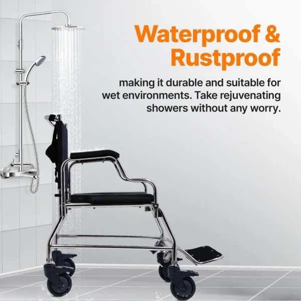 Mobility SAC100 | Multipurpose Shower Commode Wheelchair