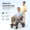 Frido Foldable Travel  Wheelchair