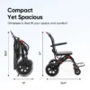 Frido Foldable Travel  Wheelchair