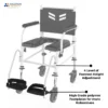 fpa_5 Prime FPA007 | Attendant Propelled Shower Commode Wheelchair