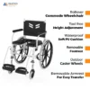 Prime FPS005 | Self Propelled Shower Commode Wheelchair
