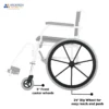 Prime FPS005 | Self Propelled Shower Commode Wheelchair