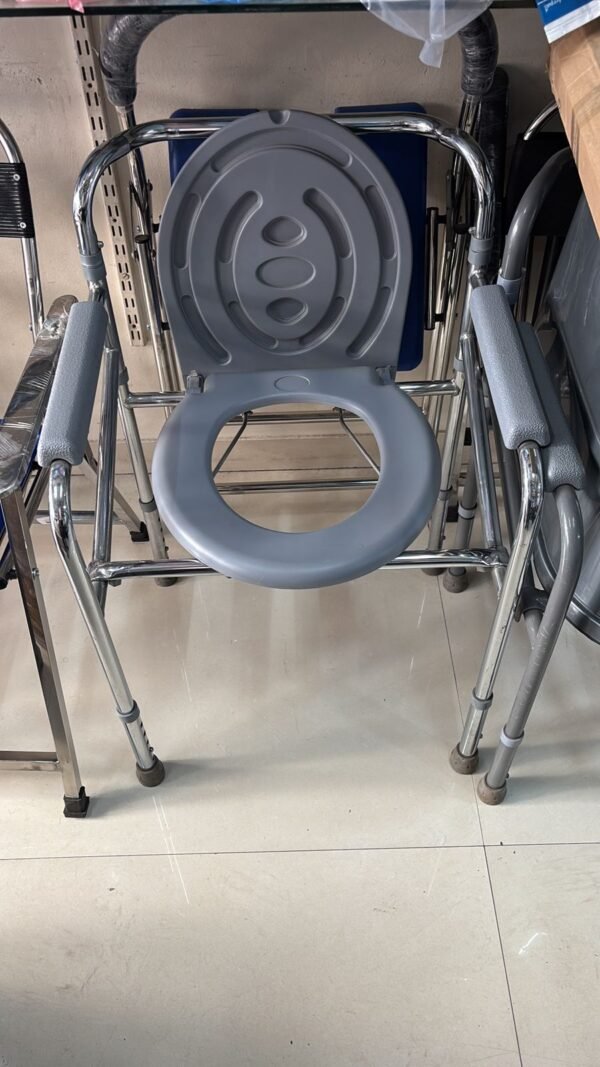 Hight adjustable commode chair per month rent